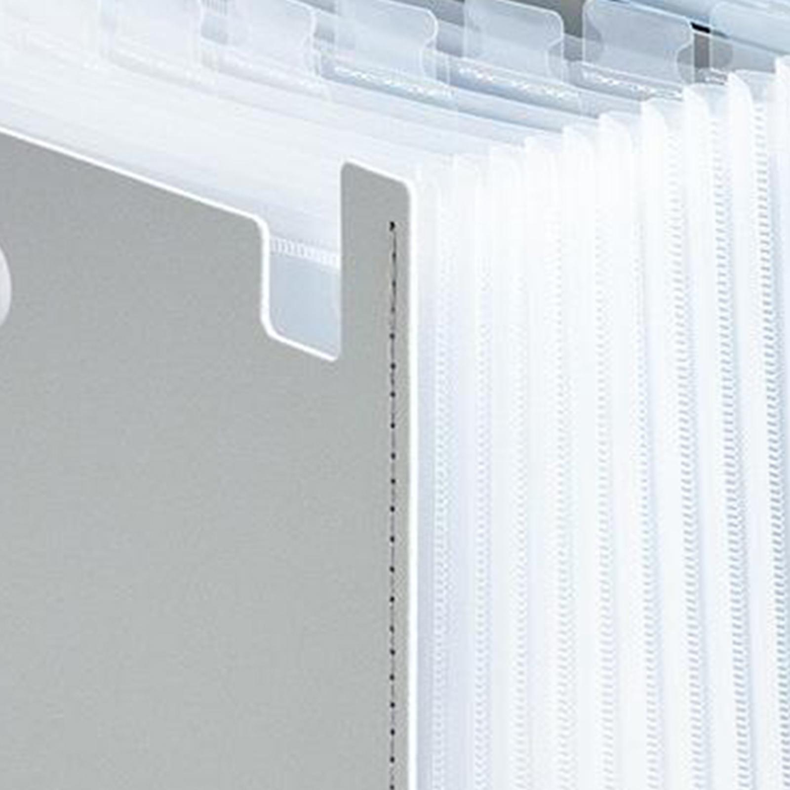 File Cabinet - ตัวจัดระเบียบแฟ้มแบบพับได้ ตัวจัดเก็บแฟ้มบนเดสก์ท็อป ตู้เก็บแฟ้มสำหรับตู้เก็บเอกสาร