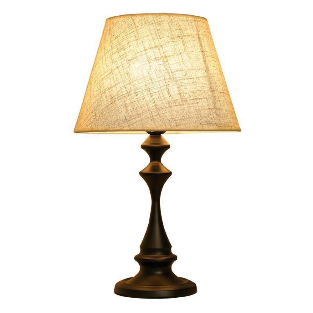 Desk Lamp - โคมไฟตั้งโต๊ะสไตล์เรโทรวินเทจ โคมไฟตั้งโต๊ะสไตล์อเมริกัน ปรับความสว่างได้ โคมไฟอ่านหนังสือข้างเตียง โคมไฟตกแต่งห้องนอน โคมไฟสำนักงานและห้องทำงาน