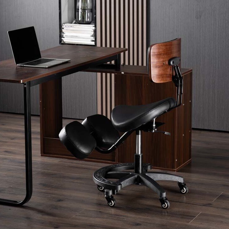 Office Chair - เก้าอี้ปรับระดับได้เพื่อการนั่งที่ถูกต้องตามหลักสรีรศาสตร์ เหมาะสำหรับการปรับท่าทางในบ้านหรือสำนักงาน