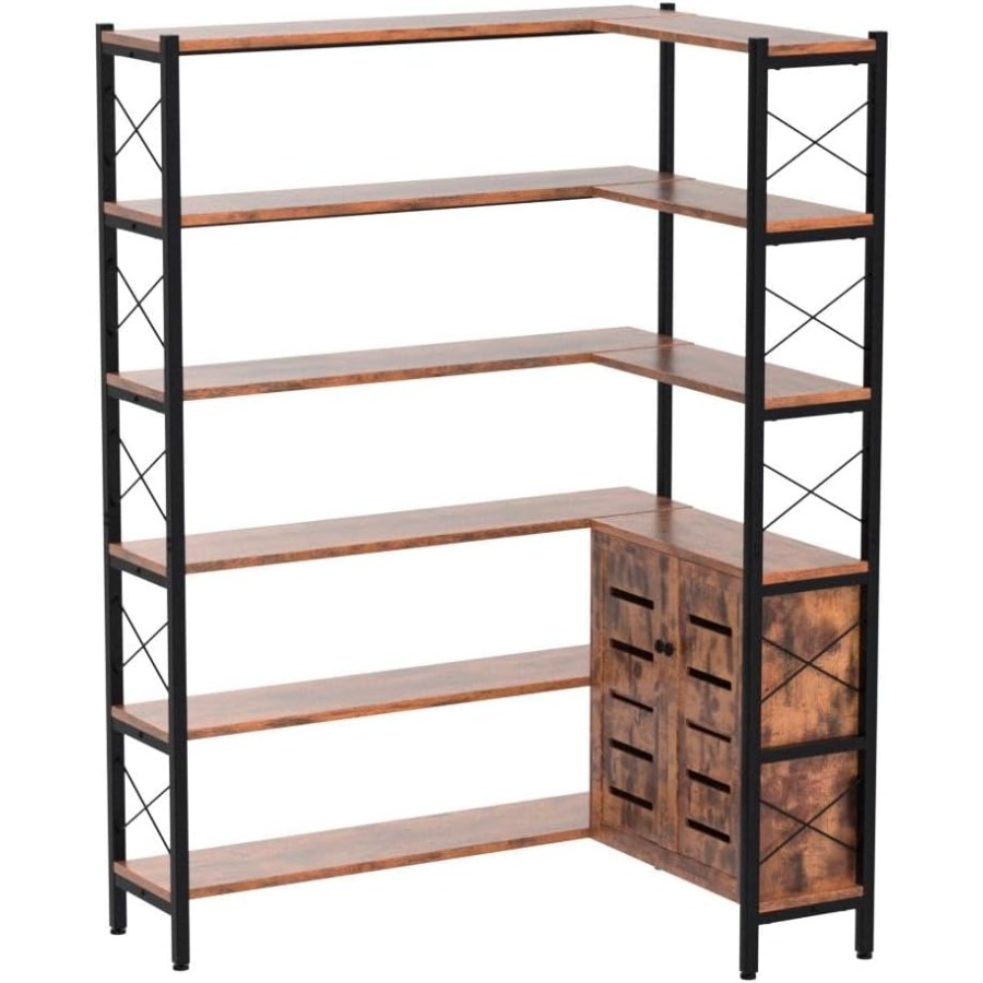 ชั้นวางหนังสือแบบมุม 6 ชั้น สำ - Bookshelf บทวิจารณ์และราคา
