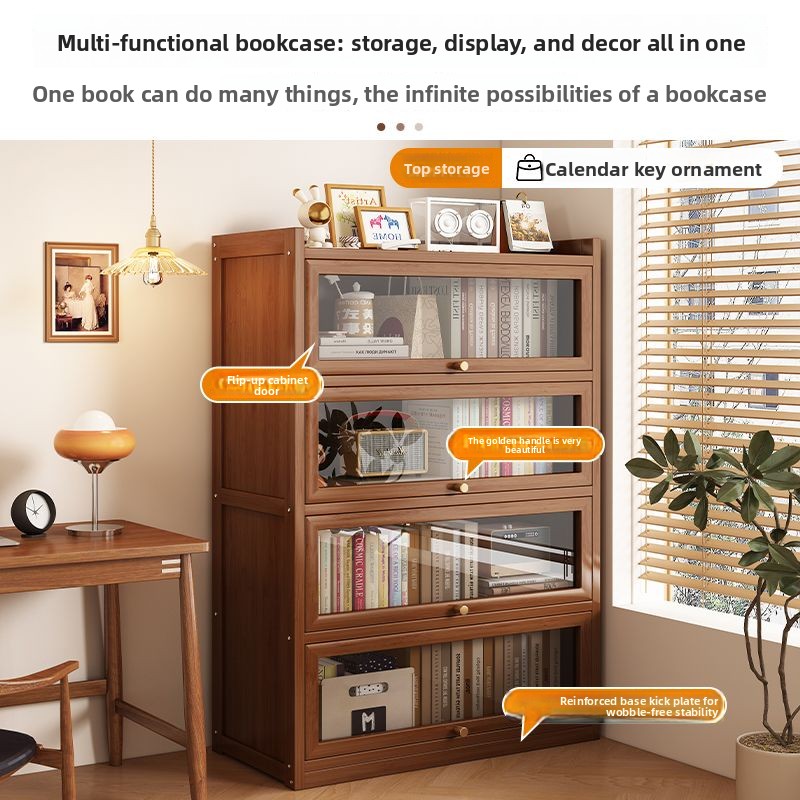 ตู้หนังสือไม้ไผ่อเนกประสงค์ คว - Bookshelf บทวิจารณ์และราคา