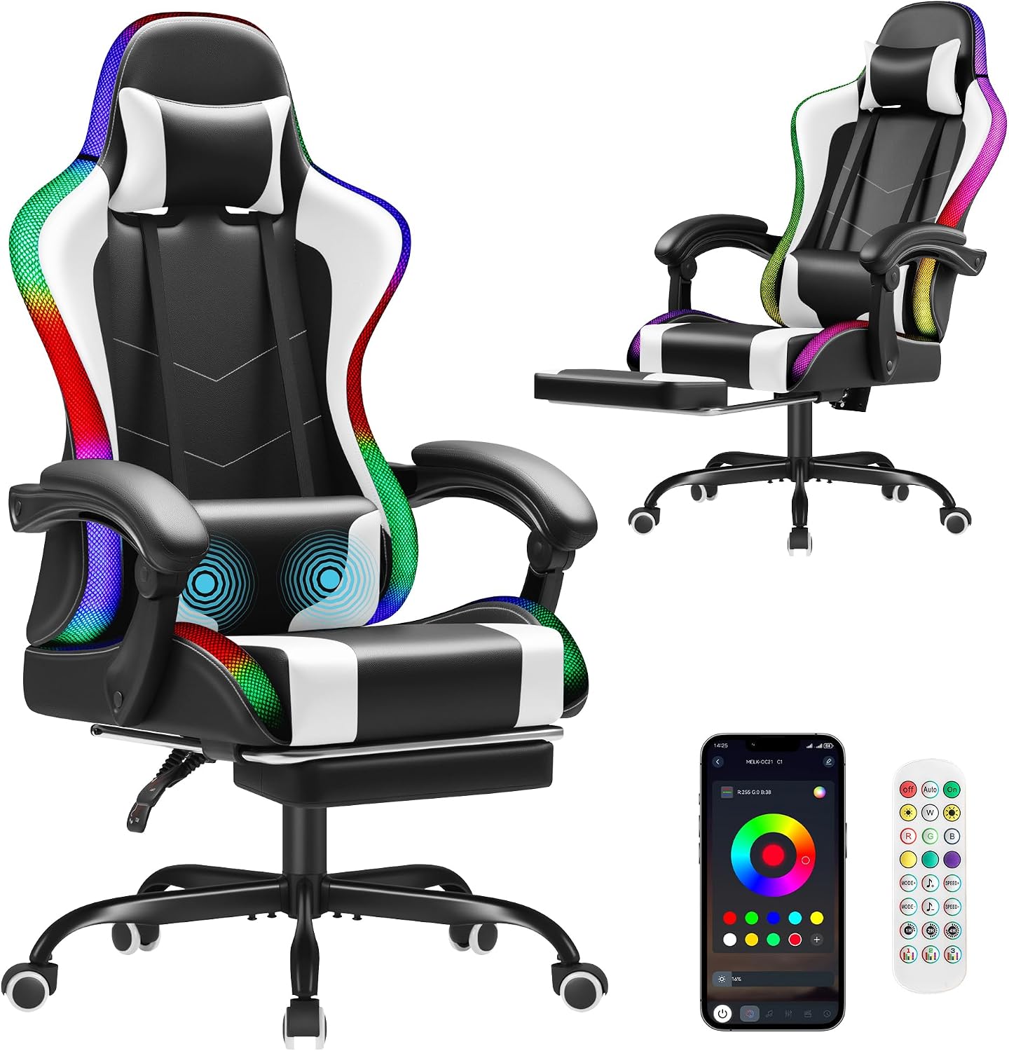 เก้าอี้เกมมิ่ง Homall, เก้าอี้ - Office Chair บทวิจารณ์และราคา