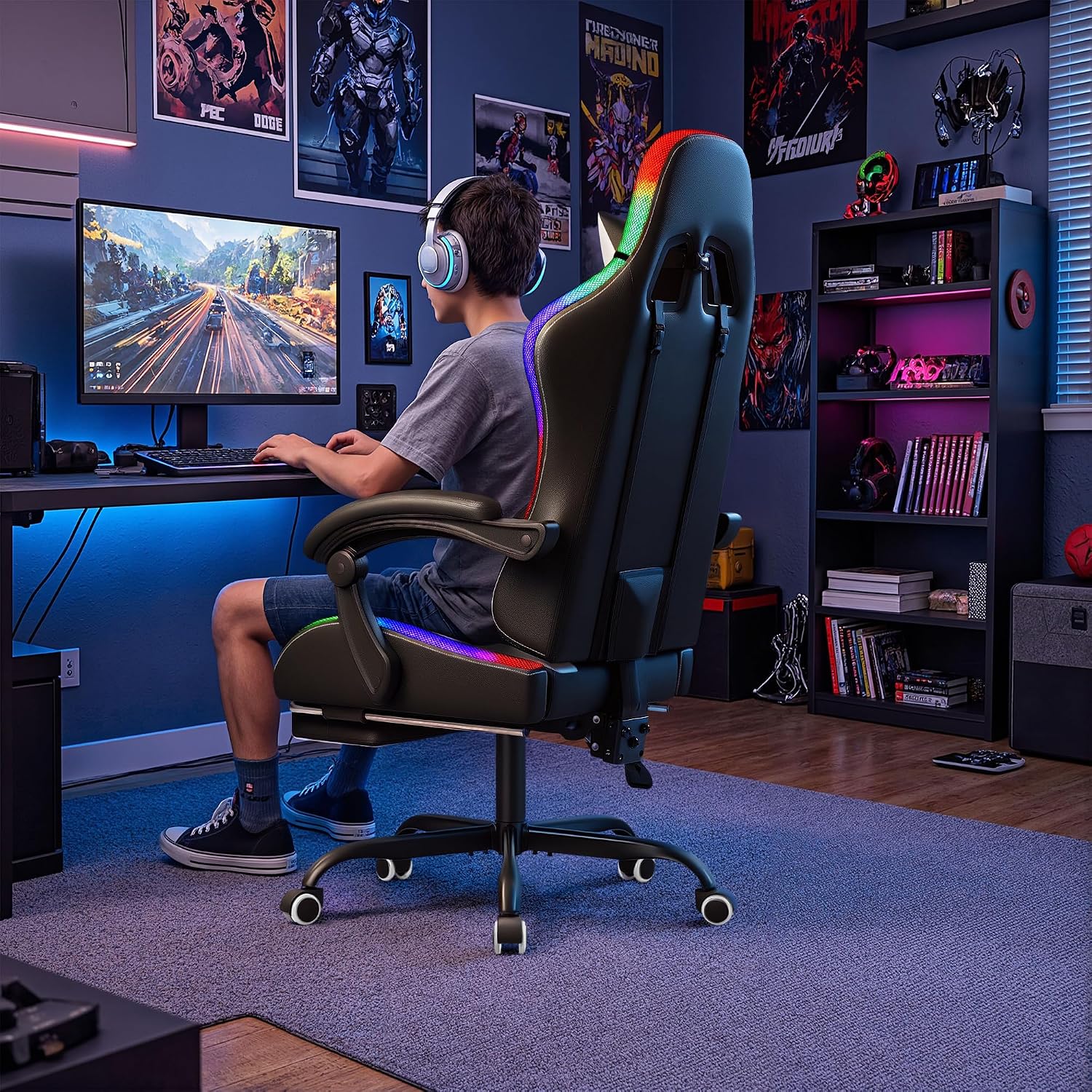 เก้าอี้เกมมิ่ง Homall, เก้าอี้ - Office Chair บทวิจารณ์และราคา