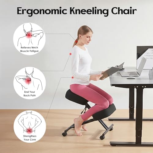 เก้าอี้สำหรับนั่งคุกเข่า บุผ้า - Office Chair บทวิจารณ์และราคา