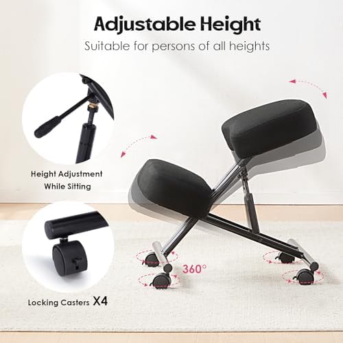 เก้าอี้สำหรับนั่งคุกเข่า บุผ้า - Office Chair บทวิจารณ์และราคา